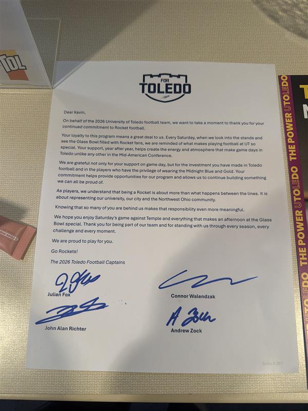 Industrial Power Systems Marks More Than 30 Years of Support for Toledo Rockets Football at the Glass Bowl Blog